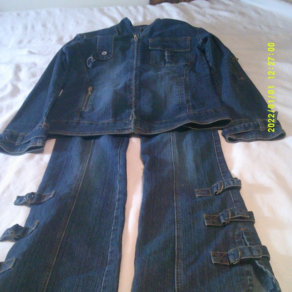"Exocet" Women's Jean Suit - Size 9/10